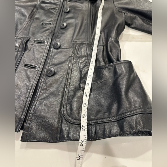 Wilson’s 100% Leather Black Jacket - Picture 7 of 9